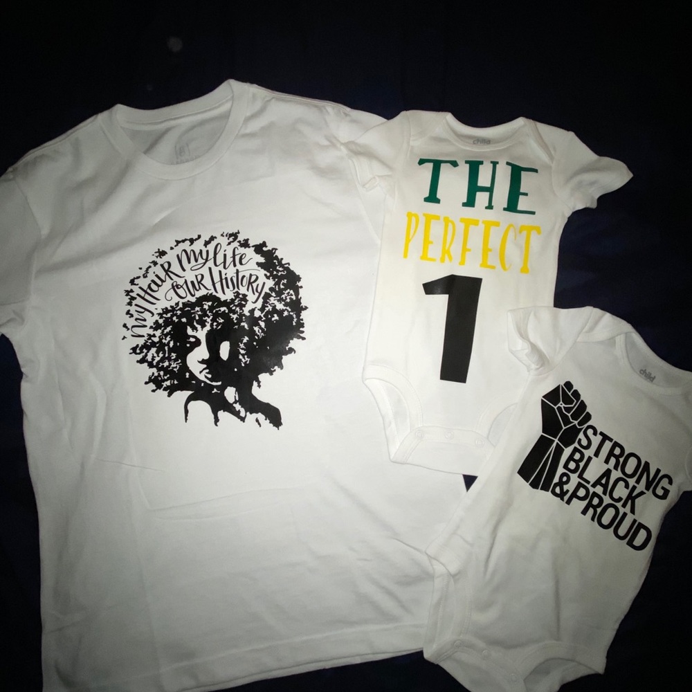 Shirts and onesie